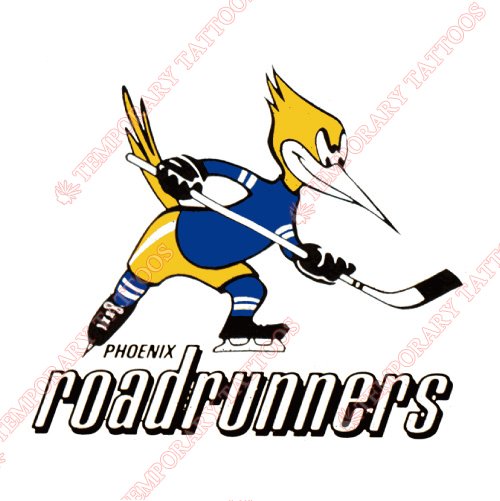 Phoenix Roadrunners Customize Temporary Tattoos Stickers NO.7141